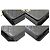 CHANEL Full Flap Small Chain Shoulder Bag Clutch Gesteppt Schwarz - Ansicht 6