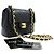 CHANEL Mini Square Small Chain Shoulder Bag Crossbody Black Nero