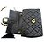 CHANEL Mini Square Small Chain Shoulder Bag Crossbody Black Nero - vista 11