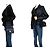 CHANEL Mini Square Small Chain Shoulder Bag Crossbody Black Nero - vista 12