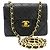CHANEL Mini Square Small Chain Shoulder Bag Crossbody Black Nero - vista 2