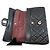 CHANEL Classic Double Flap 10" Chain Shoulder Bag Black Lambskin Nero - vista 11