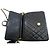 CHANEL Piccola borsa a tracolla con catena Clutch in agnello trapuntato nero - vista 11