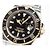 ROLEX Submariner date SS xYG combination black8P diamond 116613GLN '12 Uomo - vista 3