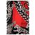 Carré Cartier in seta rosso - vista 3
