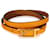 Bracelet Behapi Triple Tour plaqué or Hermès  - vue 1