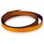 Bracelet Behapi Triple Tour plaqué or Hermès  - vue 2