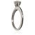 Anello da fidanzamento Tiffany & Co. con diamante taglio brillante rotondo da 0,82 ct - vista 2