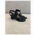 Graceful Sandali con tacco Louis Vuitton in pelle nera Nero - vista 3