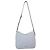 Borsa a tracolla Michael Kors Nyla in pelle liscia e scamosciata blu pallido Blu chiaro