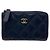 Monedero Matelassé Chanel Azul marino