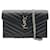 Portefeuille chaîne enveloppe Cassandra Yves Saint Laurent Noir  - vue 1