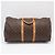 Borsa Boston Louis Vuitton Monogram Keepall 55 Marrone Beige - vista 2