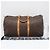 Borsa Boston Louis Vuitton Monogram Keepall 55 Marrone Beige - vista 3