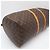 Borsa Boston Louis Vuitton Monogram Keepall 55 Marrone Beige - vista 5