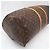 Borsa Boston Louis Vuitton Monogram Keepall 55 Marrone Beige - vista 6