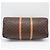 Borsa Boston Louis Vuitton Monogram Keepall 55 Marrone Beige - vista 7
