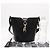 Borsa a tracolla mini bucket in pelle GUCCI Nero - vista 3