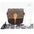 Borsa a spalla Louis Vuitton Monogram Cartouchiere PM M51254 Marrone Beige - vista 3
