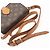 Borsa a spalla Louis Vuitton Monogram Cartouchiere PM M51254 Marrone Beige - vista 5