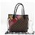 Sac à main Louis Vuitton Monogram Neverfull MM Collaboration Kansai Yamamoto Marron Multicolore - vue 3