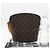 Bolso de Hombro Louis Vuitton Monogram Druot Castaño Beige - vista 3