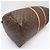 Borsa Boston Louis Vuitton Monogram Keepall 60 Marrone Beige - vista 5