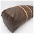Borsa Boston Louis Vuitton Monogram Keepall 60 Marrone Beige - vista 6