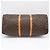 Borsa Boston Louis Vuitton Monogram Keepall 60 Marrone Beige - vista 7