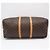 Louis Vuitton Monogram Keepall Bandoulière 60 Borsa Boston Marrone Beige - vista 7