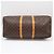 Borsa Louis Vuitton Monogram Keepall 60 Marrone Beige - vista 7