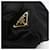 Borsa Prada Nylon Triangle Logo Frill Nero - vista 7