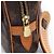 Borsa a tracolla Louis Vuitton Marly Bandoulière Marrone Monogramma - vista 7