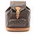 Zaino Louis Vuitton Montsouris MM Monogram Marrone Monogramma