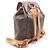 Zaino Louis Vuitton Montsouris MM Monogram Marrone Monogramma - vista 2