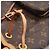 Zaino Louis Vuitton Montsouris MM Marrone Monogramma - vista 7