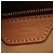 Borsa a Spalla Louis Vuitton Looping GM Marrone Monogramma - vista 4