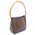 Borsa a Spalla Louis Vuitton Looping MM Marrone Monogramma - vista 2