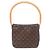 Borsa a Spalla Louis Vuitton Looping MM Marrone Monogramma