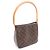 Borsa a Spalla Louis Vuitton Looping MM Marrone Monogramma - vista 2