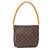 Borsa a tracolla Louis Vuitton Looping MM Monogram Marrone Monogramma