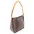 Borsa a tracolla Louis Vuitton Looping MM Monogram Marrone Monogramma - vista 2