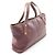 Borsa a mano in pelle bordeaux Loewe Bordò - vista 2