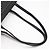 Borsa Tote Valextra K-VAL Medium Nero Bianco - vista 5