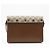 Gucci GG Supreme Shoulder Bag Valentine's Day Limited Edition Braun Rot - Ansicht 2