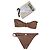 Conjunto de bañador de 2 piezas Eres beige con ganchillo
