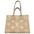 Borsa Tote Louis Vuitton Monogram Empreinte Bicolor OnTheGo MM Grigio Crudo
