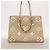 Borsa Tote Louis Vuitton Monogram Empreinte Bicolor OnTheGo MM Grigio Crudo - vista 12