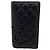 Cartera larga de cordero Cambon Chanel Negro