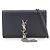 Portafoglio con catena Kate Saint Laurent Blu navy